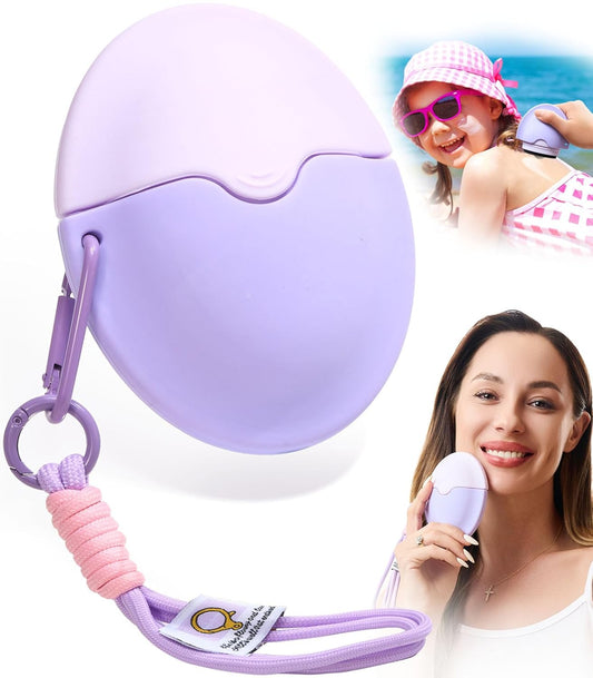 Purple Silicon Sunscreen Applicator