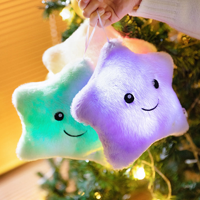 LED Star Pillow Plush