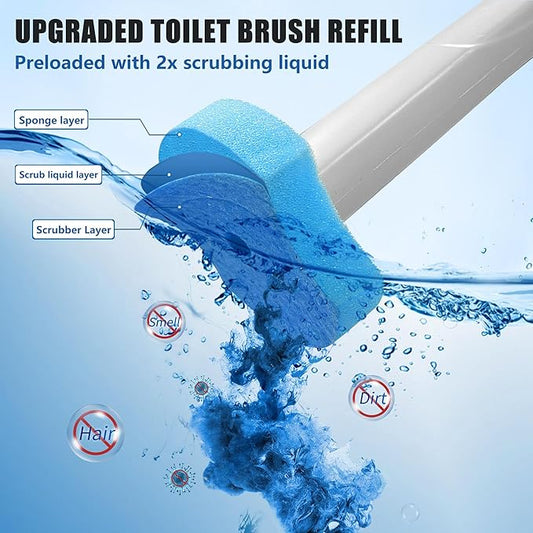 Disposable Toilet Cleaning Brush