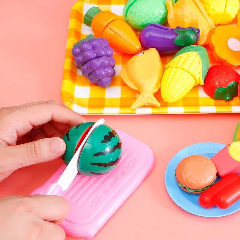 Educational Fruit & Vegetable Cutting Toy