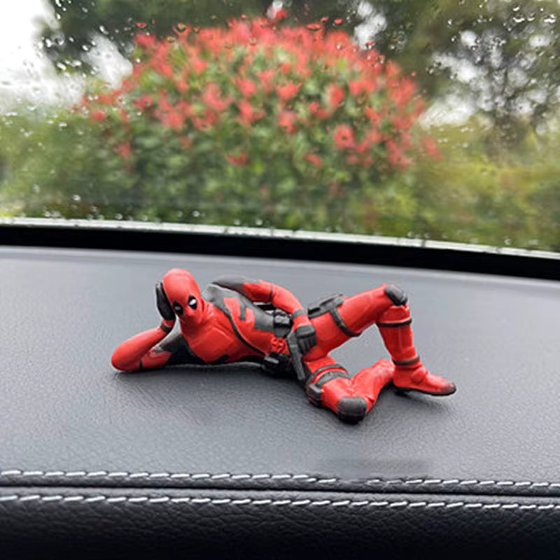Deadpool Car Action Figures (4 Pcs Set)