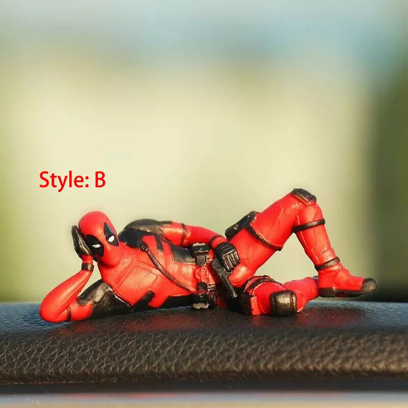 Deadpool Car Action Figures (4 Pcs Set)