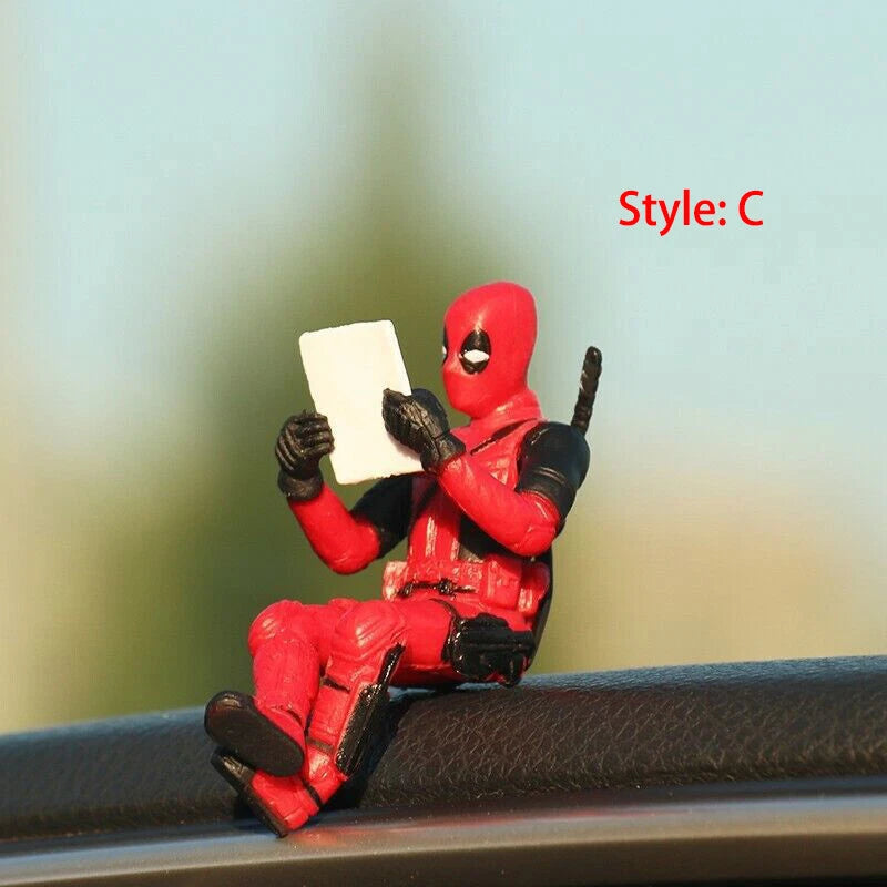 Deadpool Car Action Figures (4 Pcs Set)