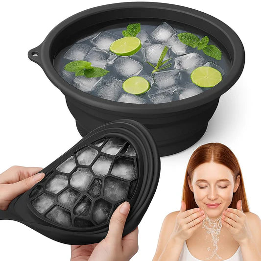 Silicone Foldable Facial Ice Bowl