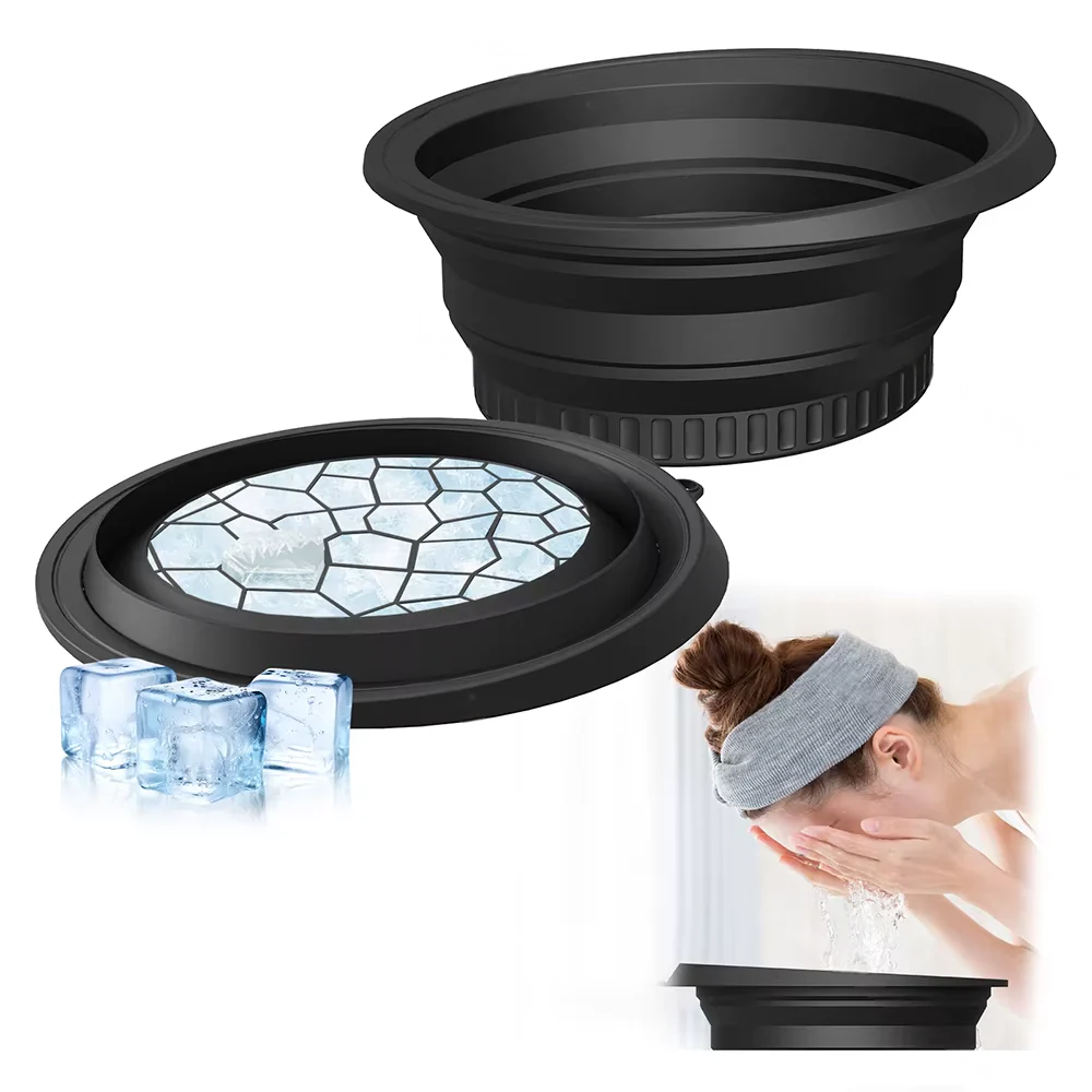 Silicone Foldable Facial Ice Bowl
