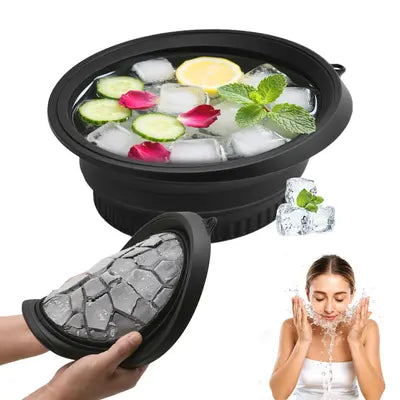 Silicone Foldable Facial Ice Bowl