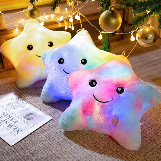 LED Star Pillow Plush