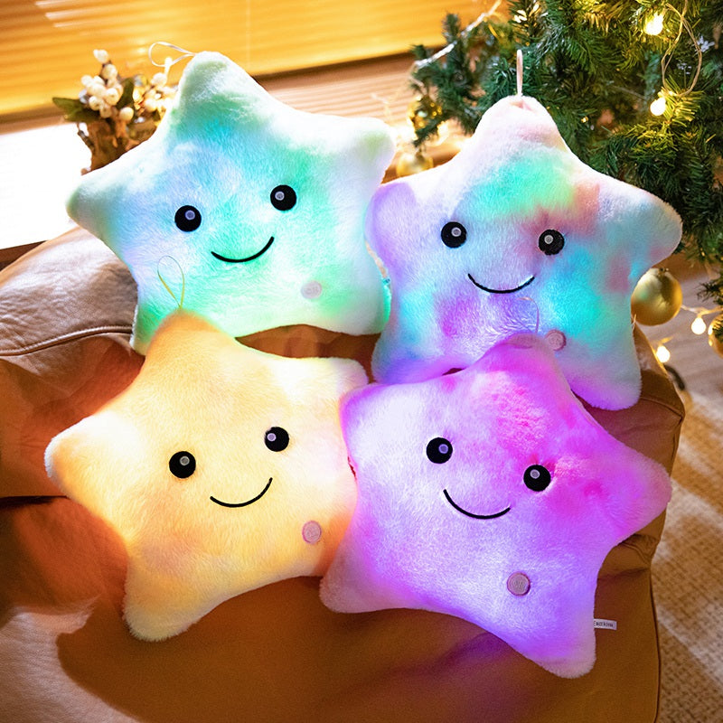 LED Star Pillow Plush