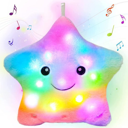 LED Star Pillow Plush